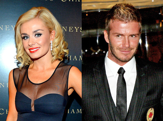Katherine Jenkins, David Beckham Katherine Jenkins, David Beckham